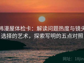 韩漫屋体检卡：解读问题热度与镜头选择的艺术，探索写明的五点对照