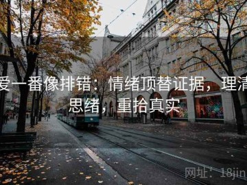 爱一番像排错：情绪顶替证据，理清思绪，重拾真实